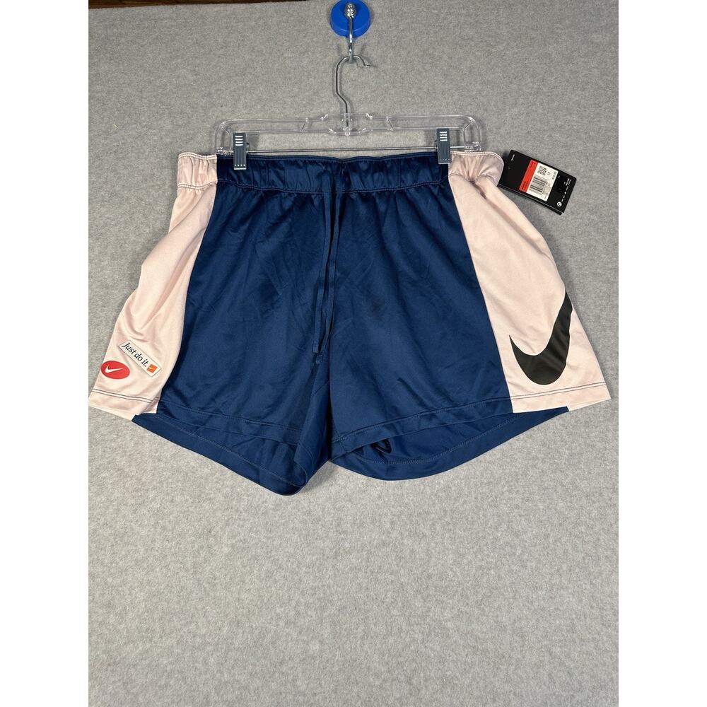 Nike Dri Fit Shorts Pink And Blue Size Large New With Tags